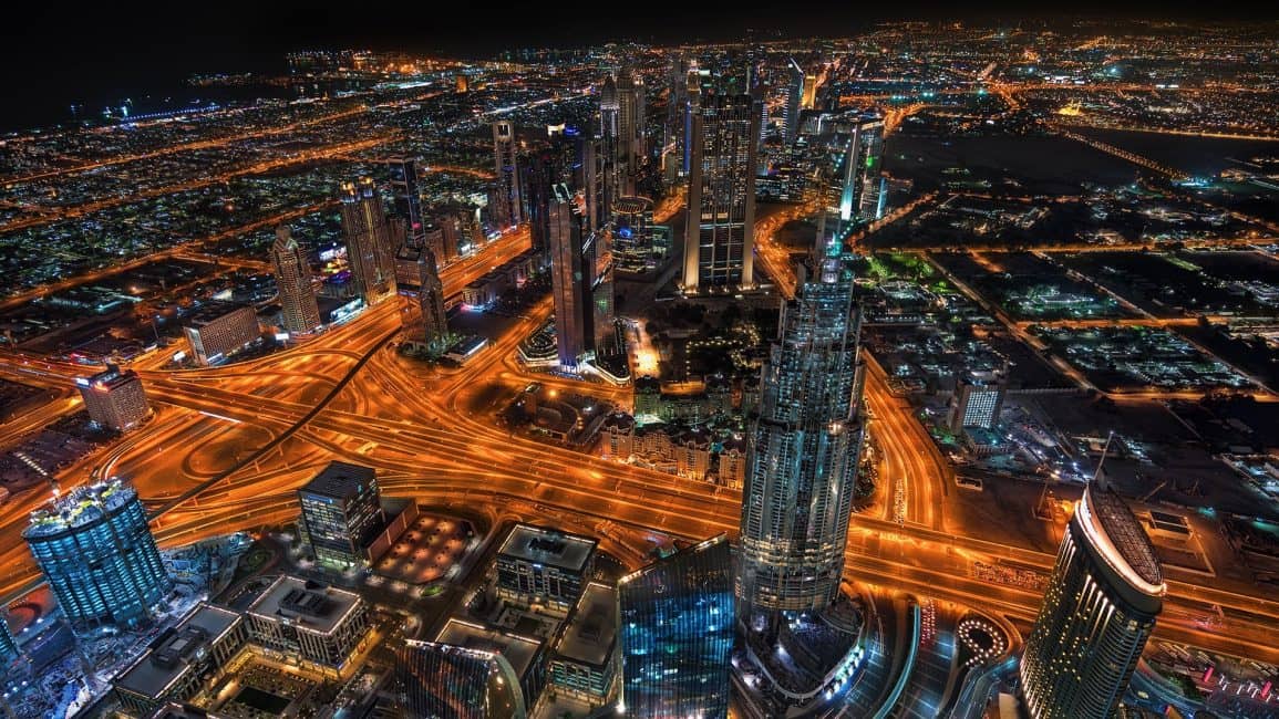 Dubai from the Burj Khalifa Dubai from the Burj Khalifa