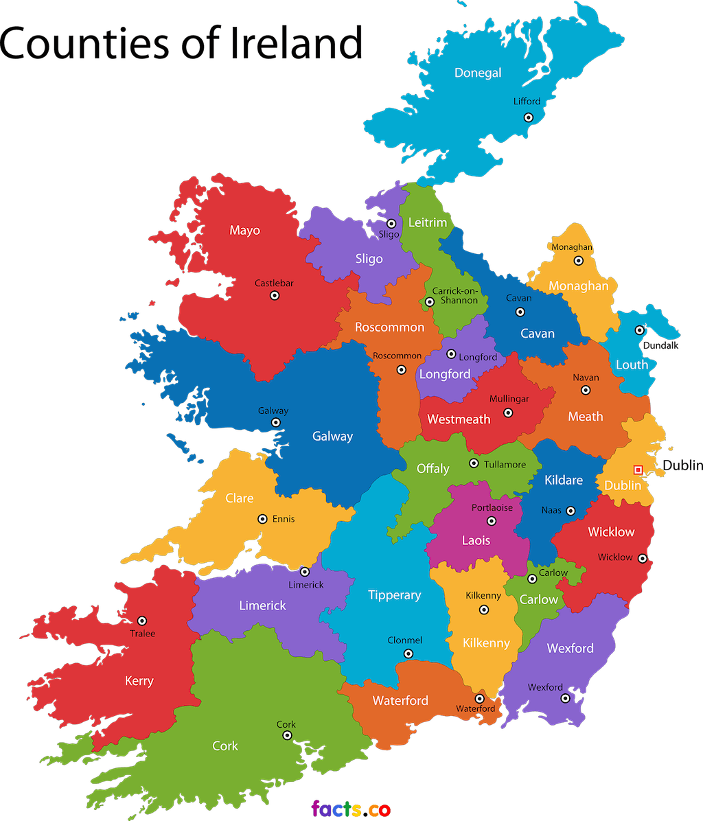 clipart map of ireland - photo #48