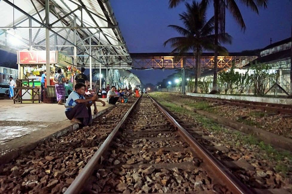 Myanmar train