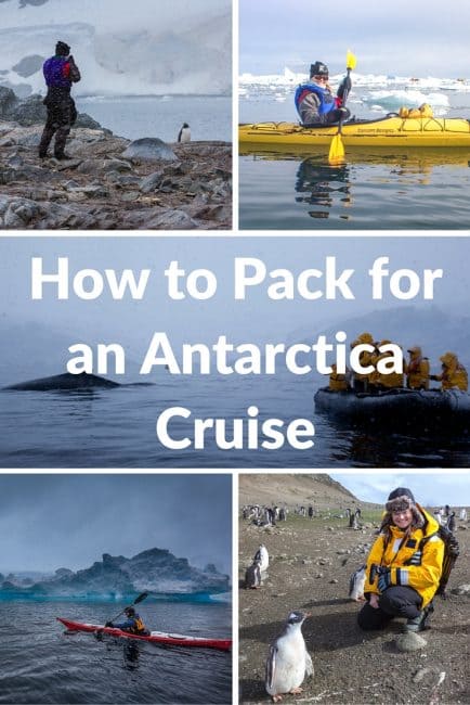 Packing for a Cruise to Antarctica Pack for an Antarctica Cruise