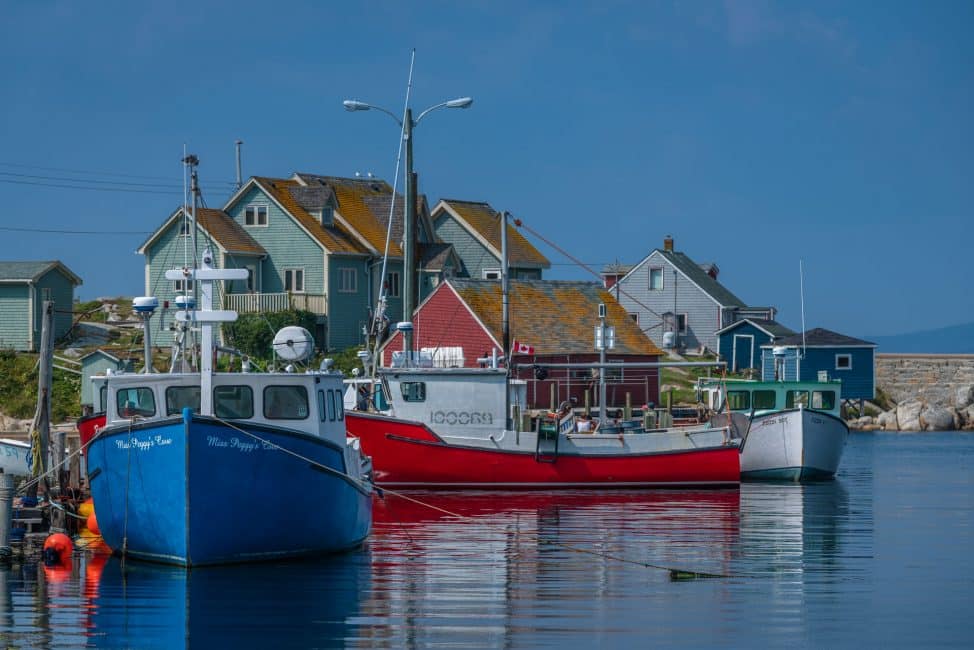 The village of Peggy's Cove