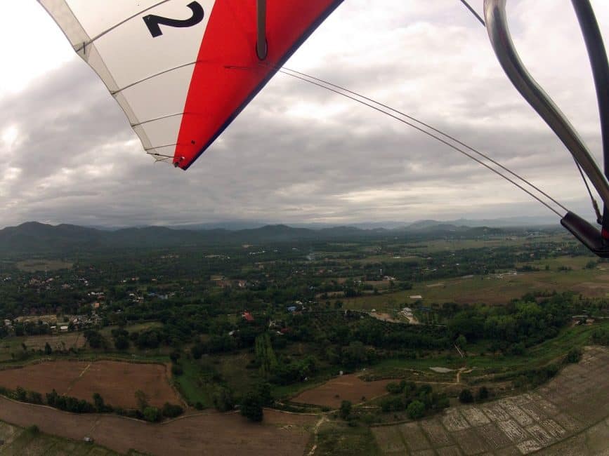 unique things to do in Chiang Mai - Microlight