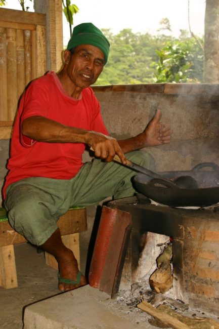 Roasting Coffee in Ubud