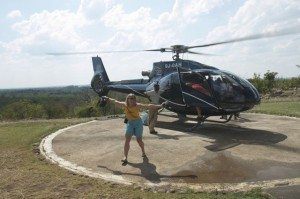 Our Chopper over the Falls Our Chopper over the Falls