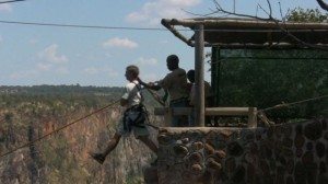 Dave at Gorge Swing, Vic Falls Dave at Gorge Swing, Vic Falls