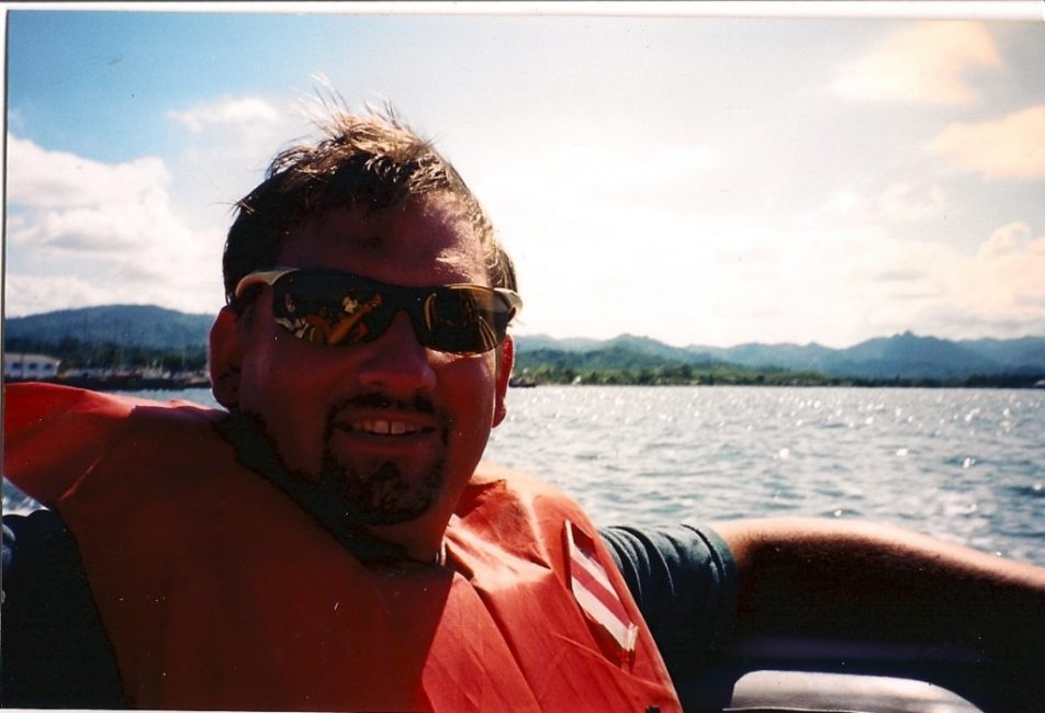 Dave Enjoying the Ride