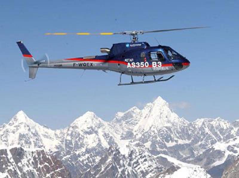 ebc trek helicopter
