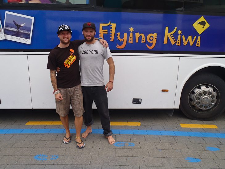 the flying kiwi