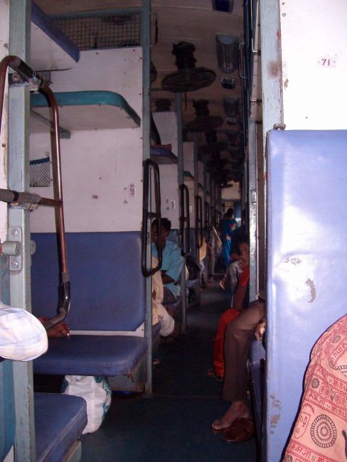 indian train inside
