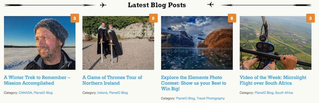 blog schedule