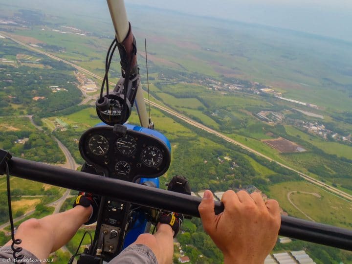 microlight flight
