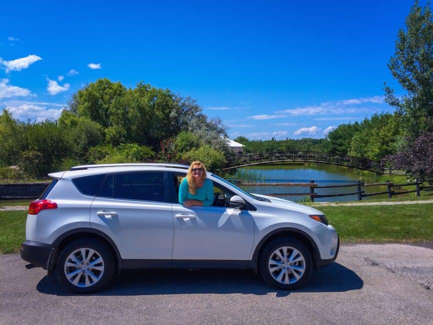 Hitting the Niagara Parkway for our Road Trip.