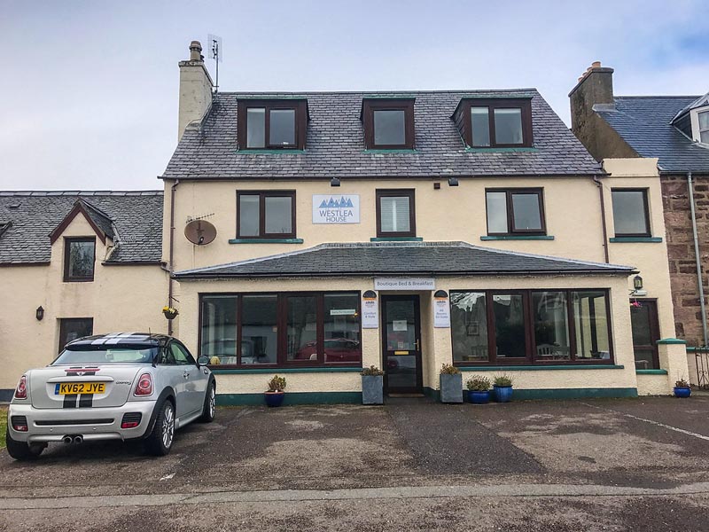 westlea house bed and breakfast ullapool