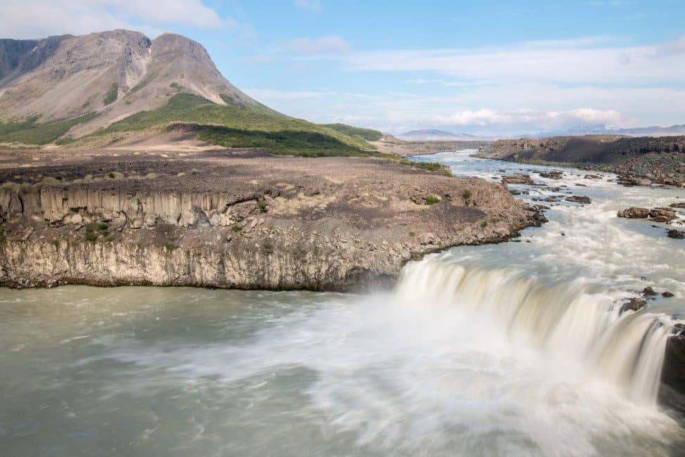 iceland waterfalls Þjófafoss
