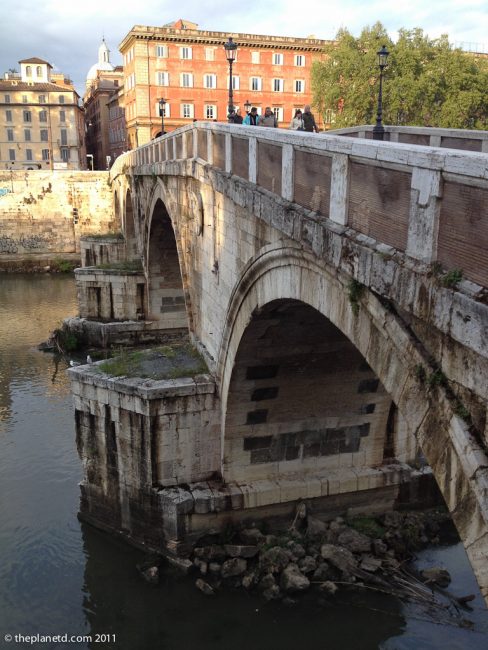 tastevere rome ponte sisto bridge