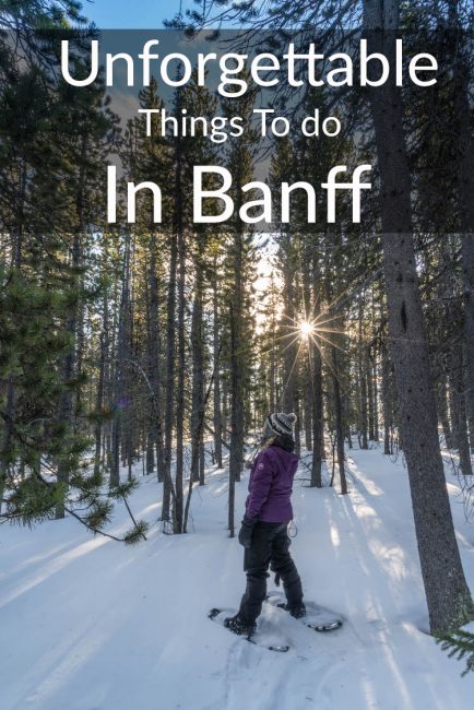  things to do in Banff winter