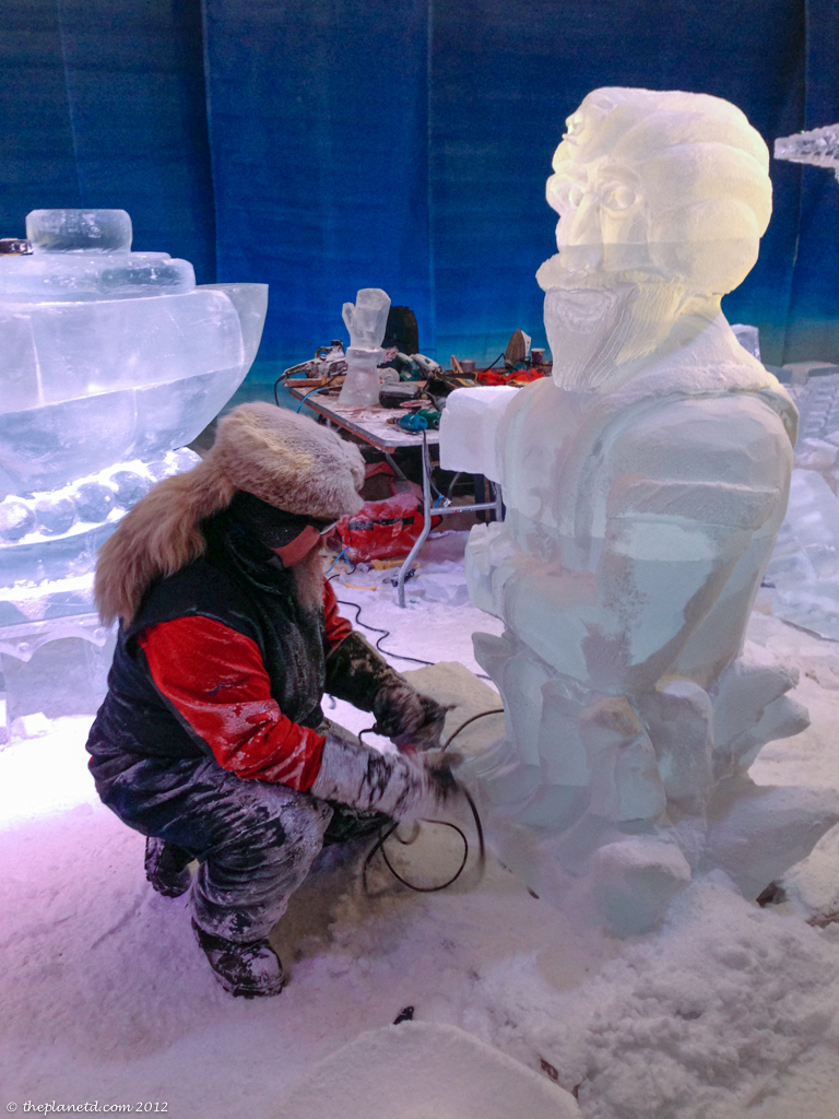 ice sculptures winterlude
