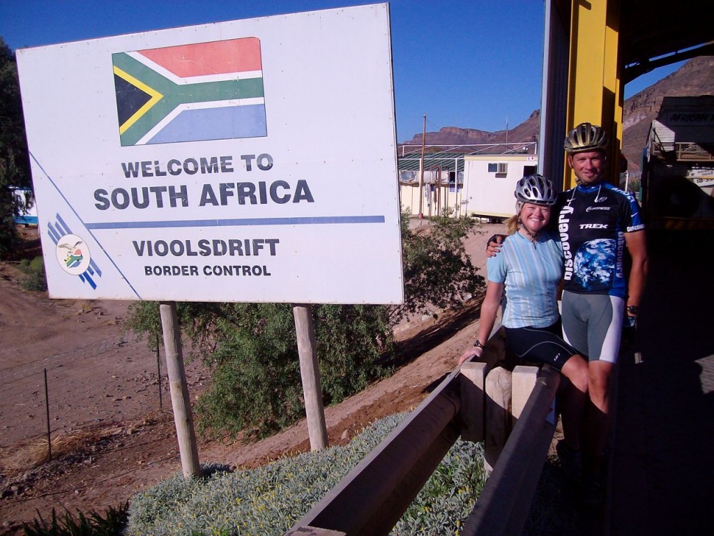 Entering South Africa from Namibia