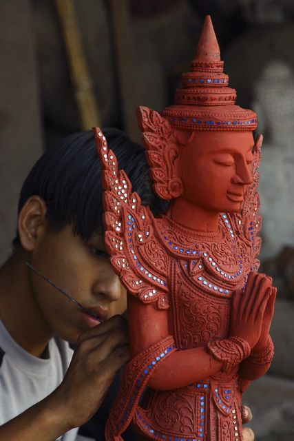 Myanmar-Mandalay-Artist Myanmar-Mandalay-Artist