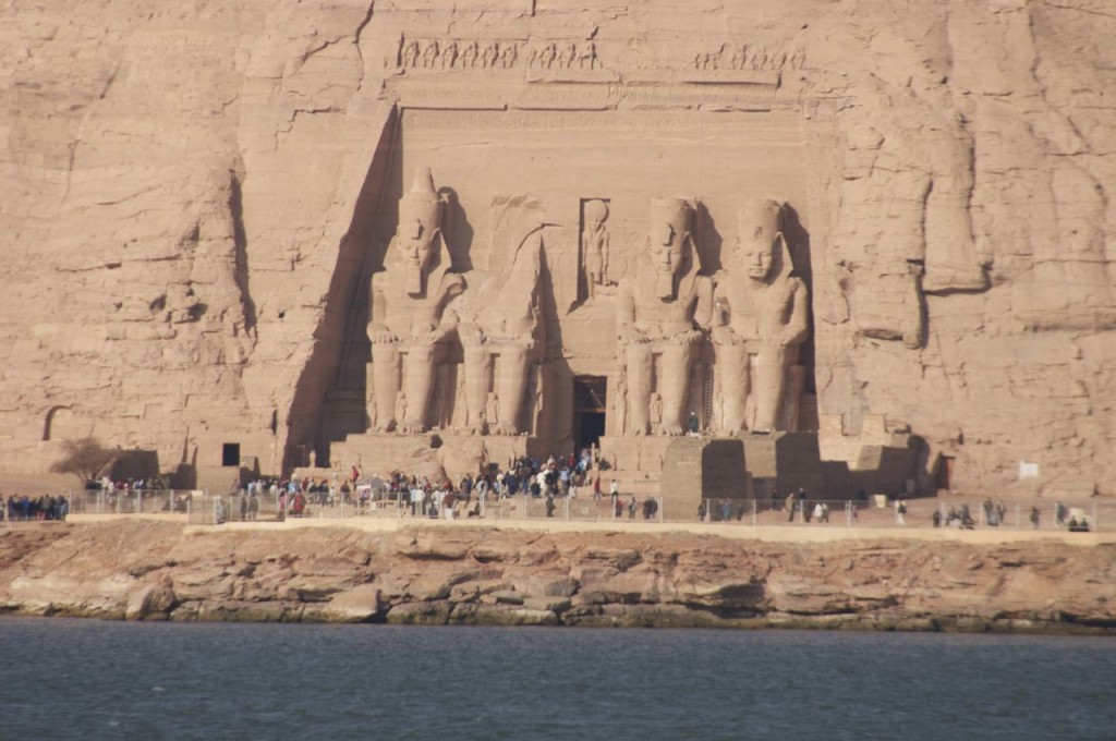 Abu Simbel from Lake Nassar