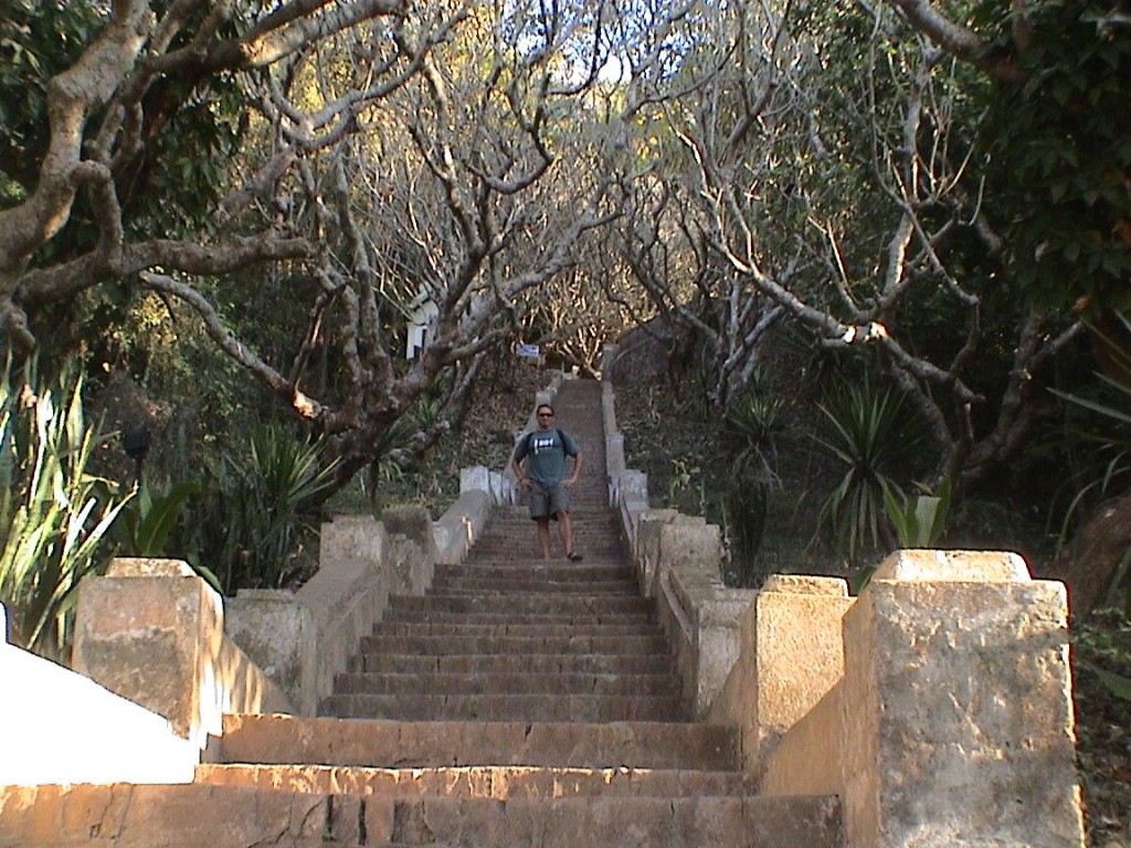 Taking the step up, a beautiful walk