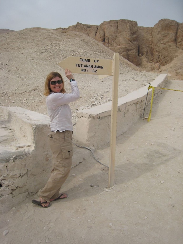 Saw the sign, but not the tomb