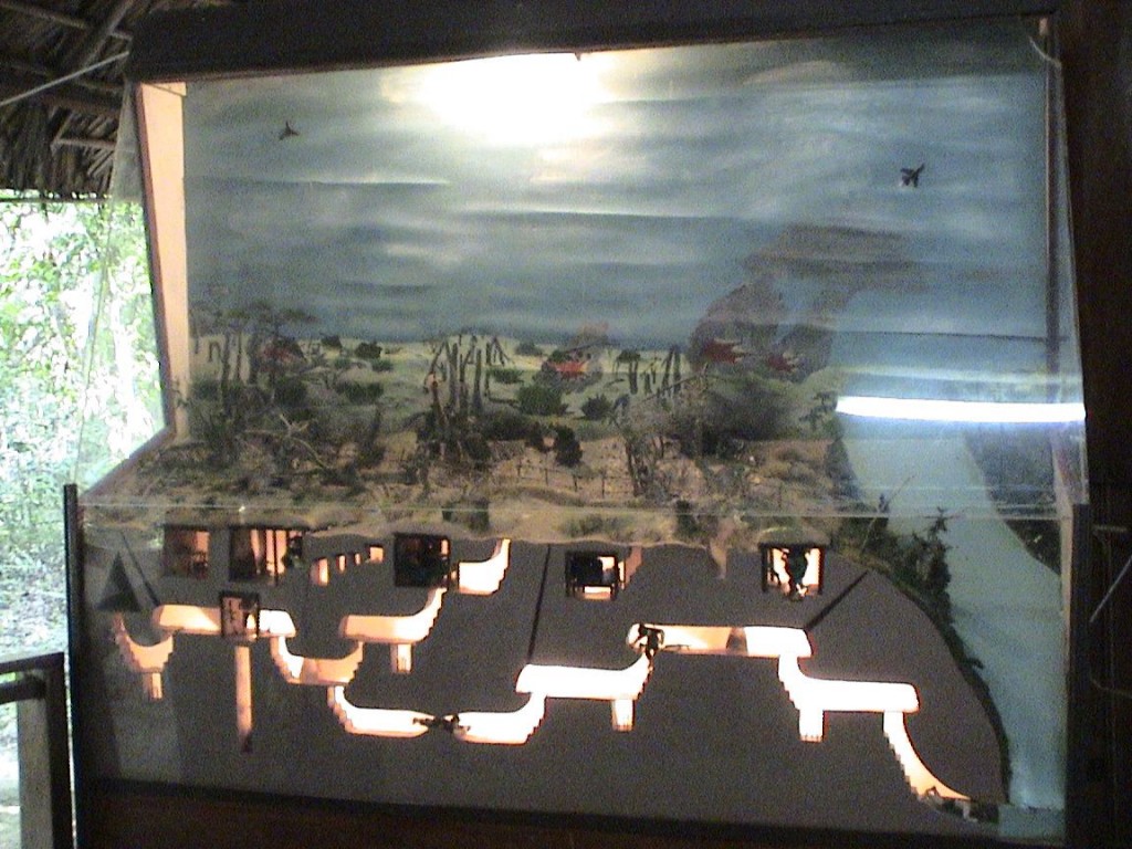 Cu Chi Tunnels, Vietnam A Recreation of the tunnel system