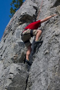 Dave Climbing Dave Climbing