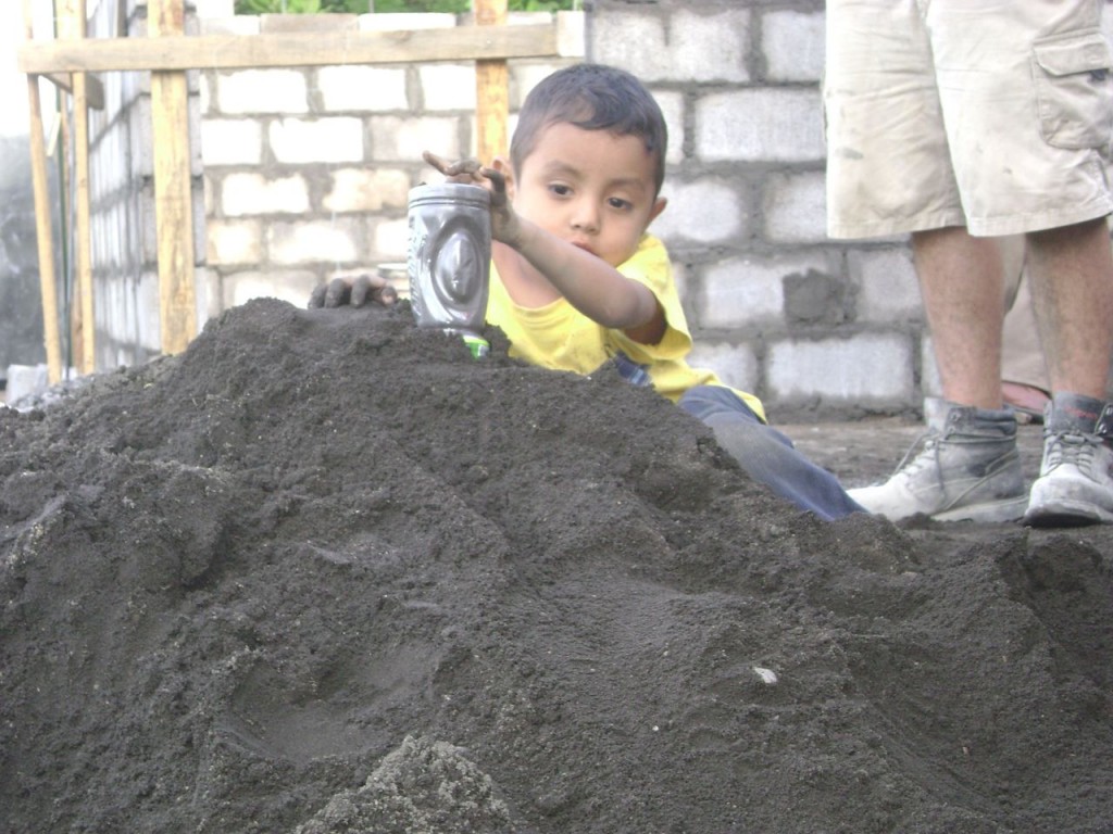 A Child Lends a Hand 