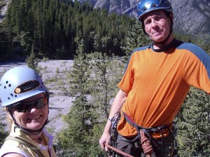 Deb and James at Wasootch, Alberta Deb and James at Wasootch, Alberta
