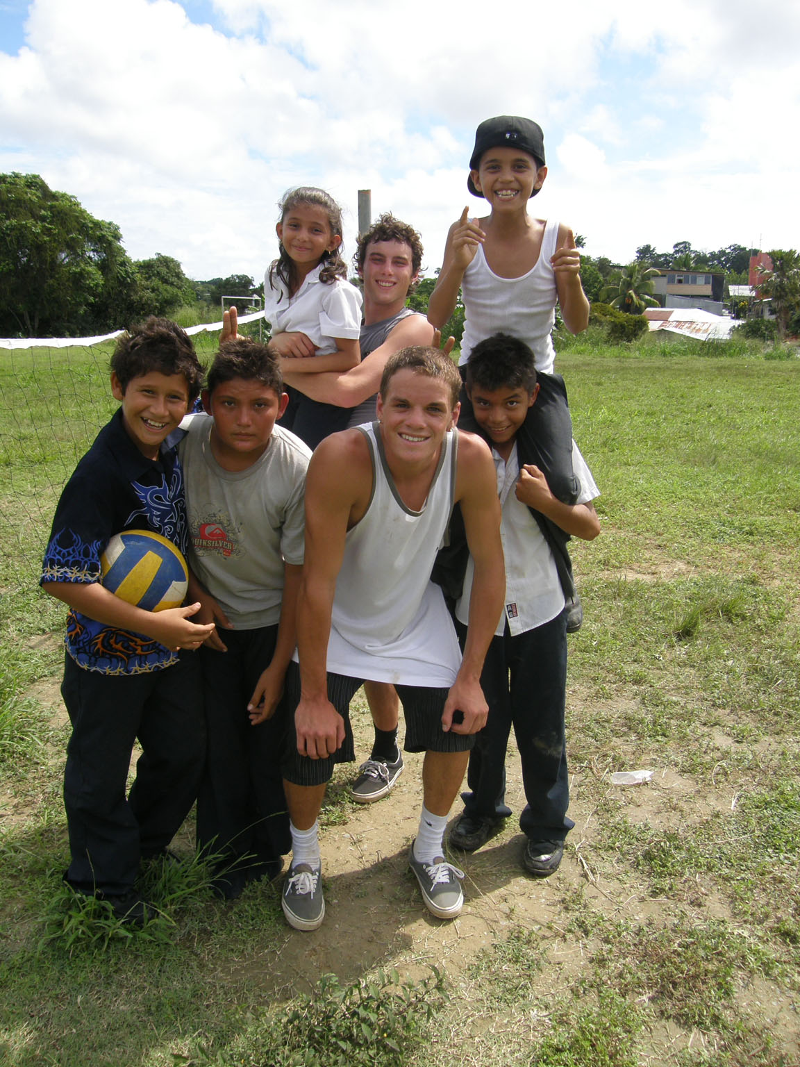 Robby and Quepos School Kids Robby and Quepos School Kids