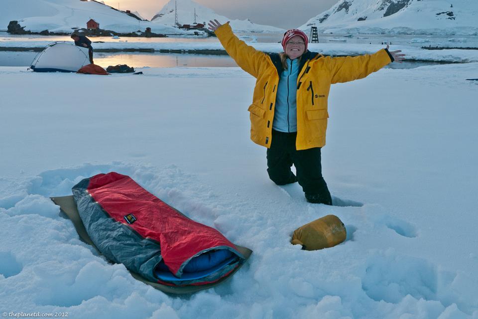 camping in anarctica