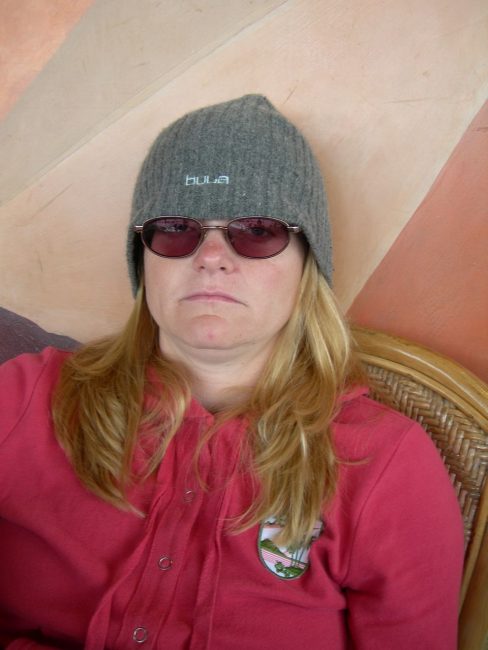 Waiting to go to the airport, not well