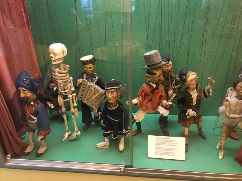 what to see in edinburgh | museum of childhood marionettes