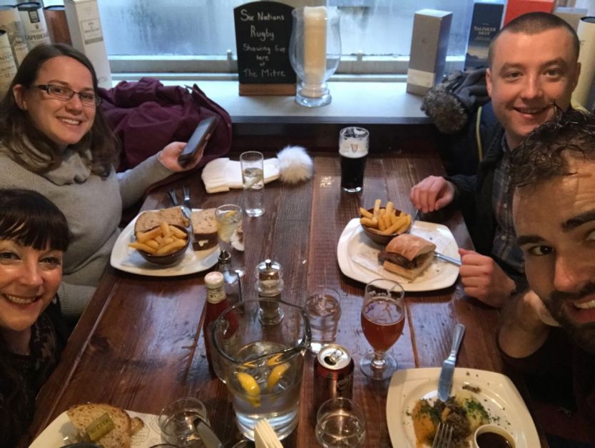 dinner at the royal mile edinburgh