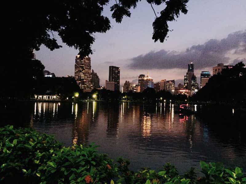 bangkok itinerary suggestoins | lumphini park