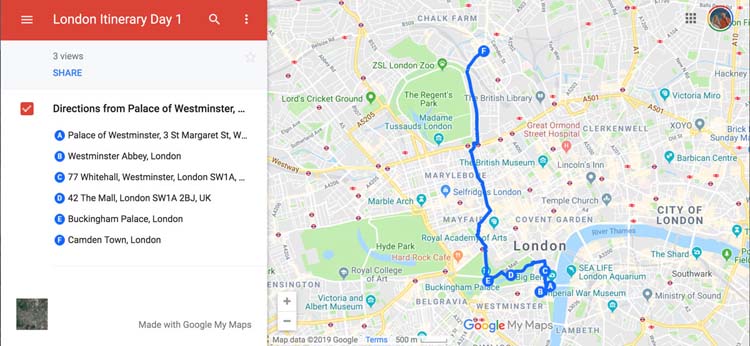 London Travel Card Zones 1 6 Map - Infoupdate.org