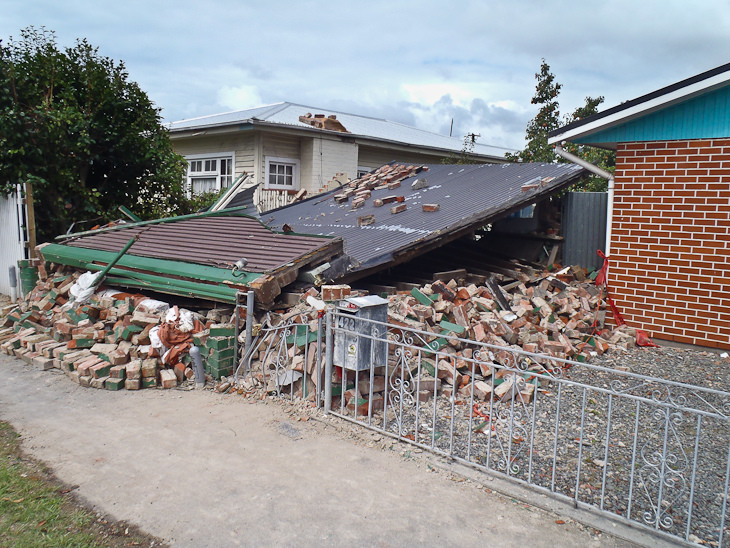 6.3 earthquake roof