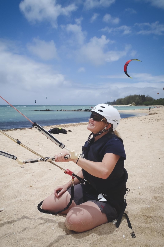 Kiteboarding lessons in Maui