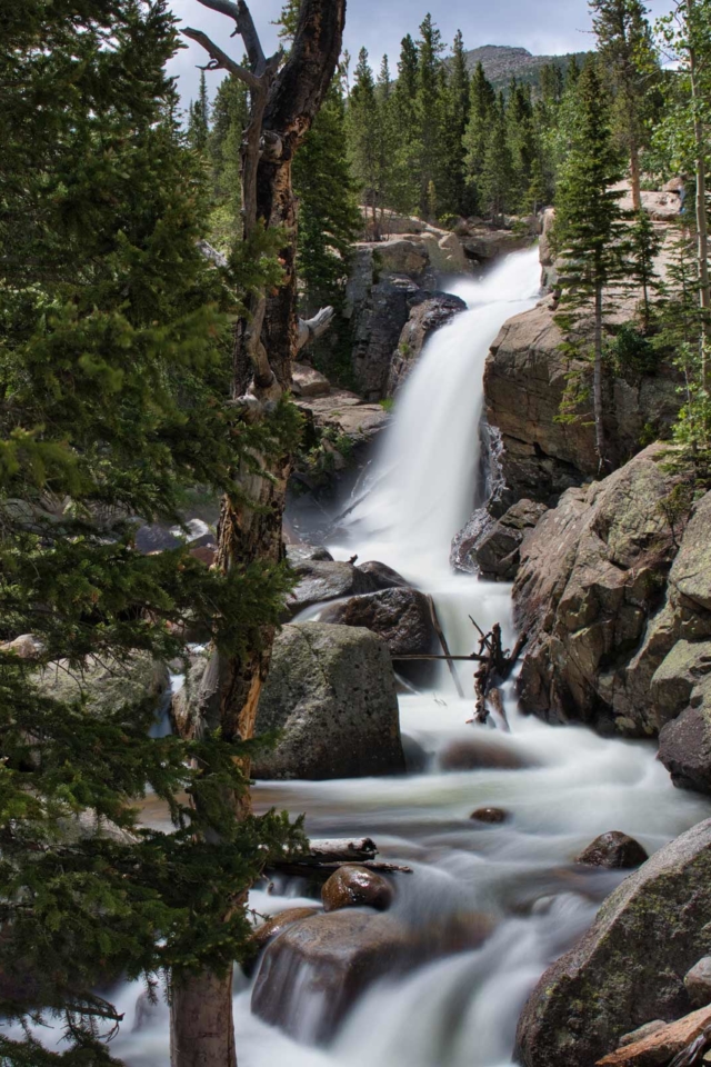 Alberta Falls in Colorado