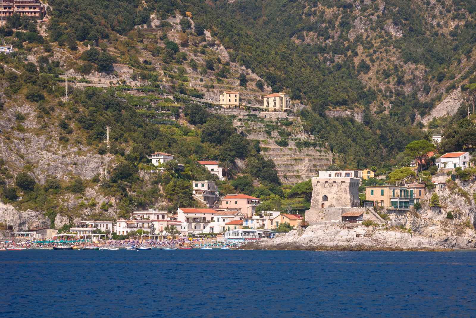 Amalfi coast Towns Erchie
