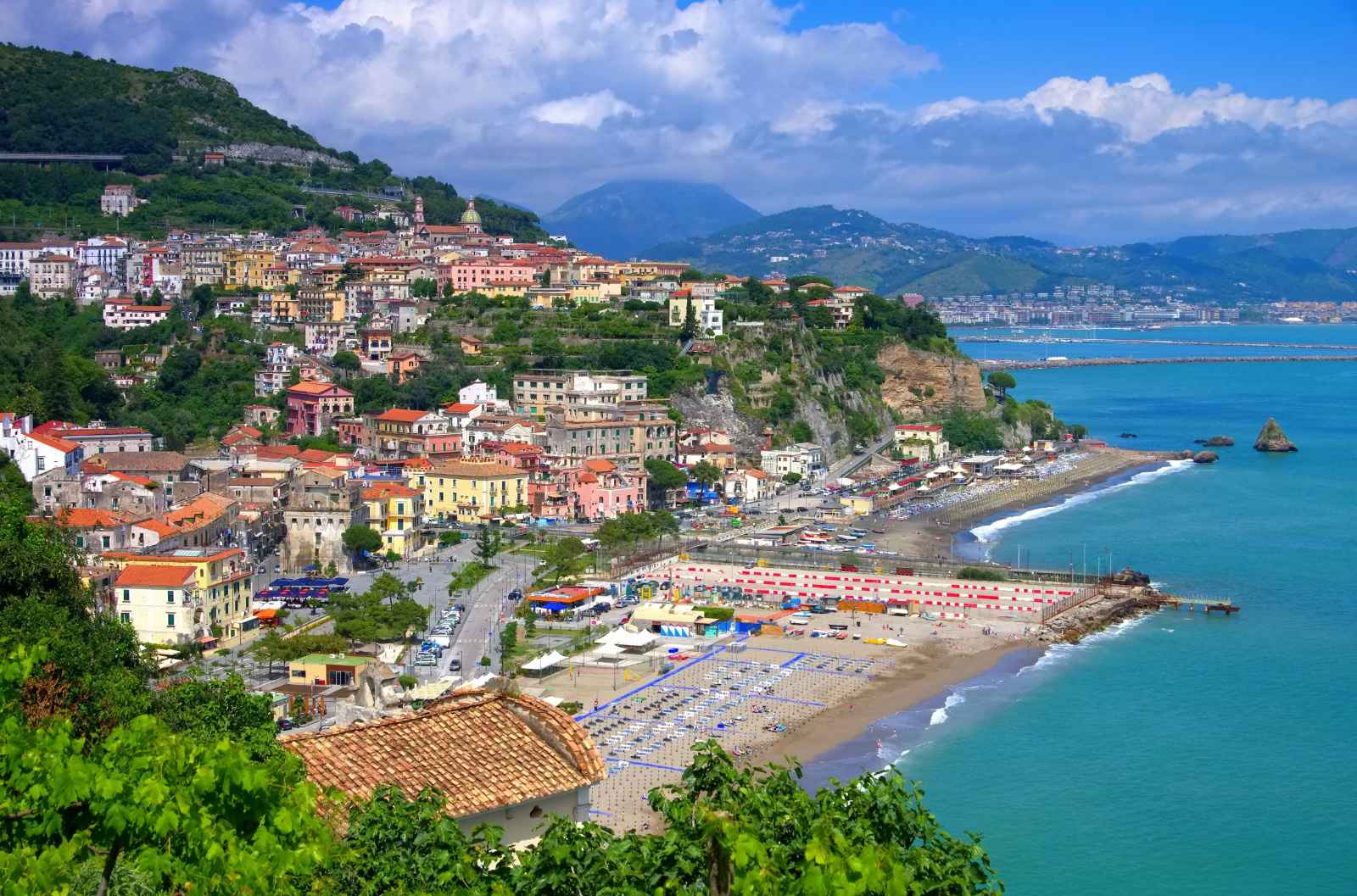 Amalfi coast Towns Vietri Sul Mare