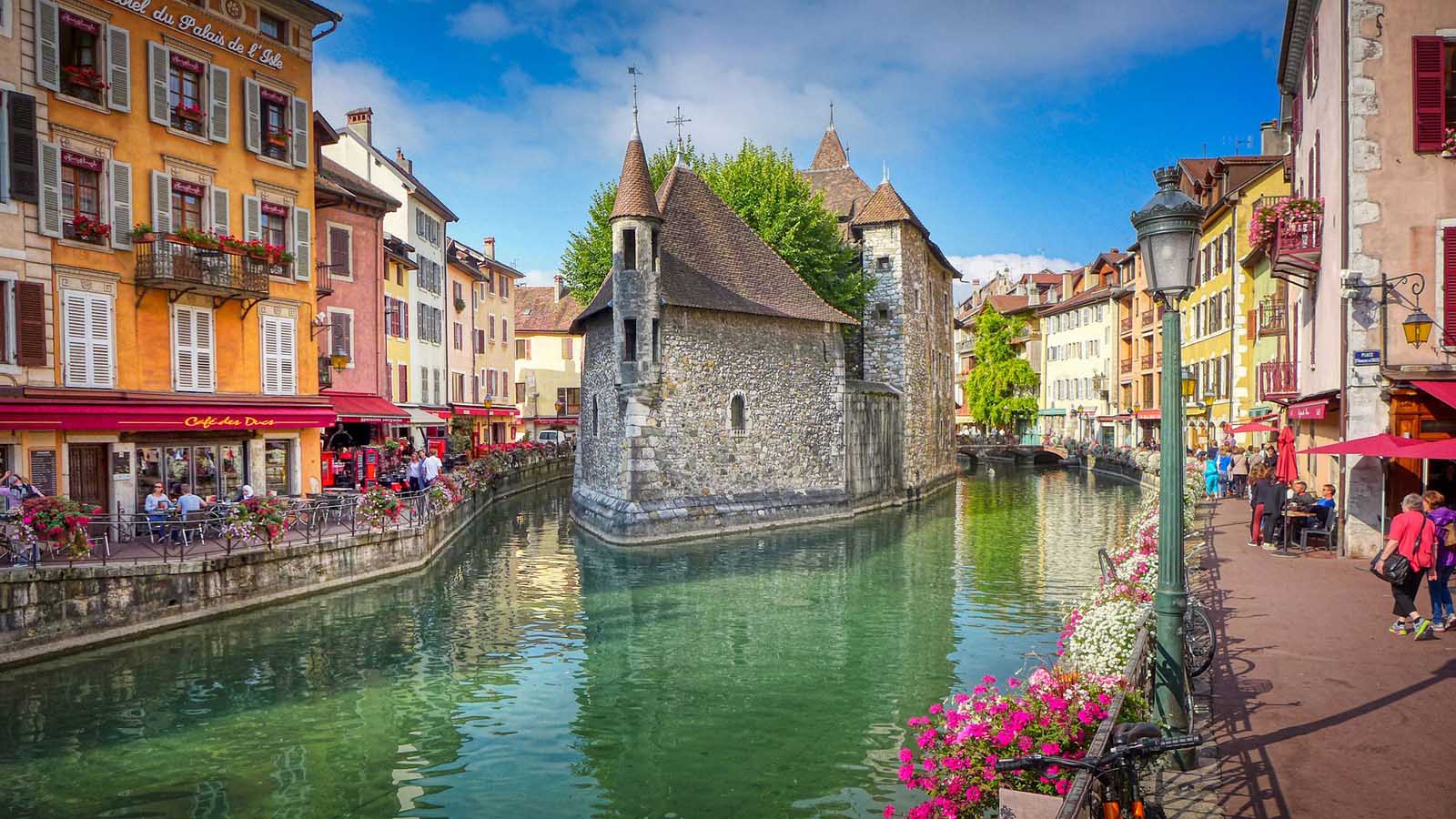 Annecy City in France