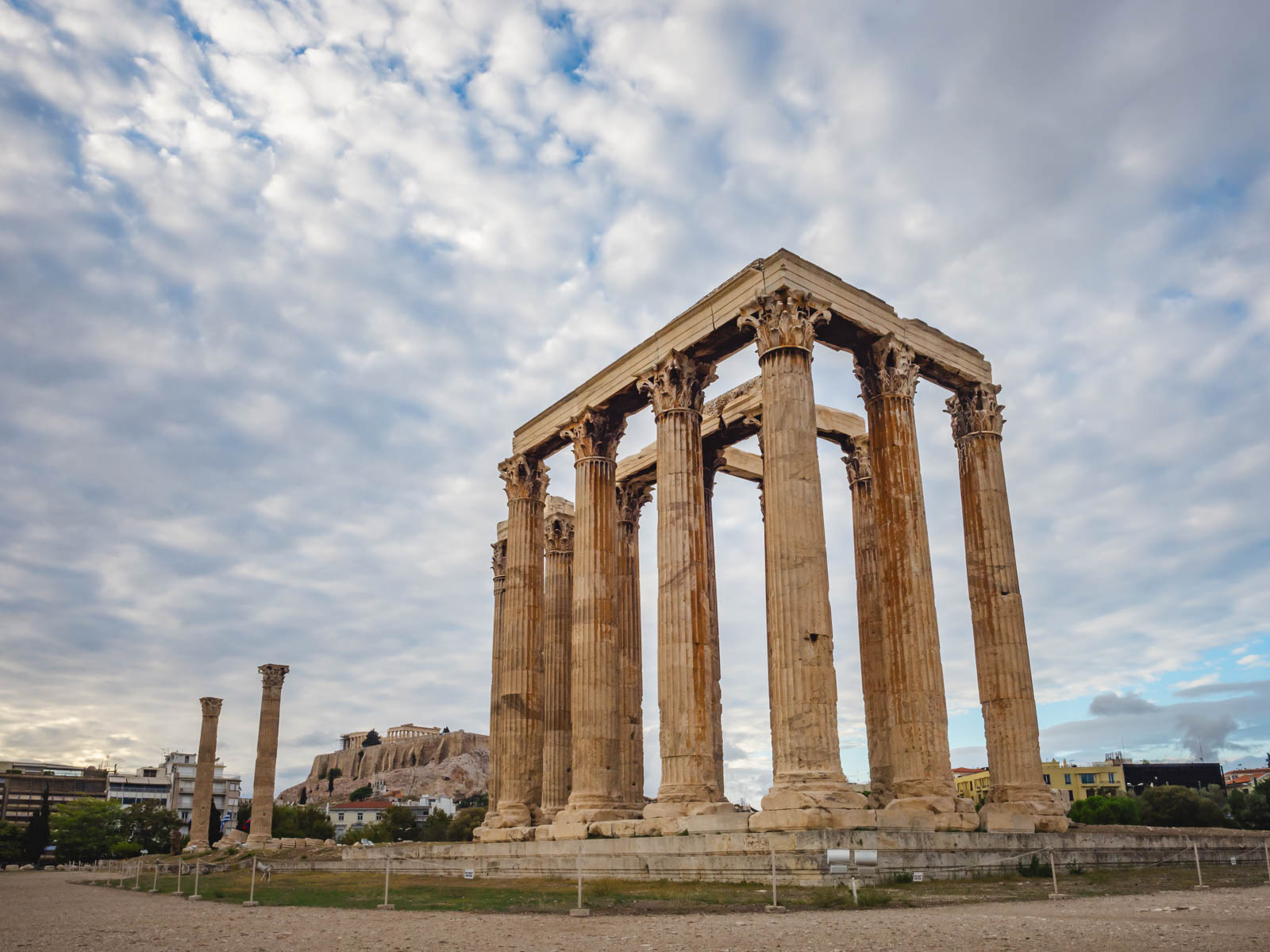 Athens One Day Itinerary Temple of Olympian Zeus 