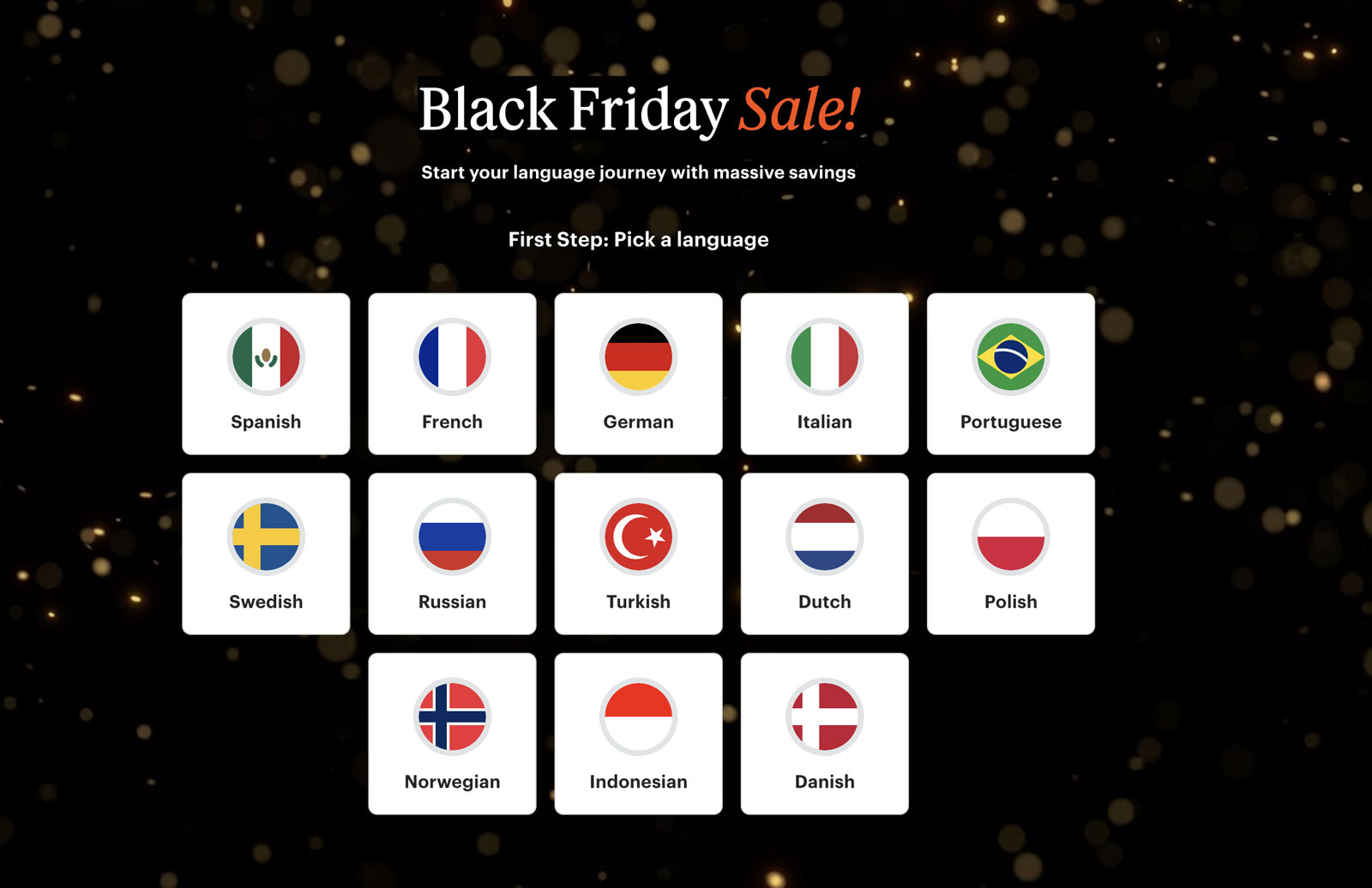 Babbel Black Friday