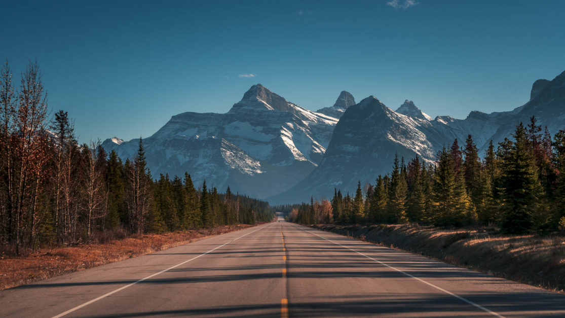 tips for driving from Banff to Jasper