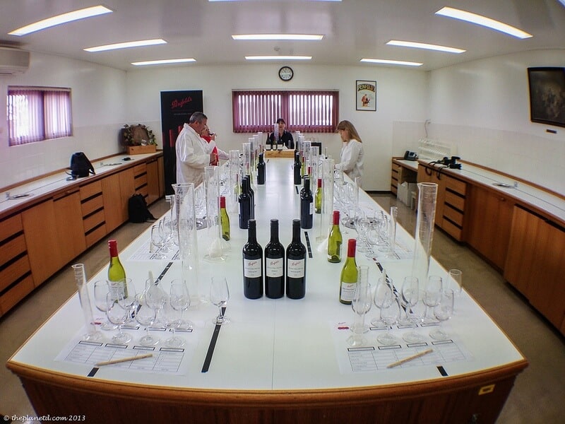 Barossa Valley lab for wine blending