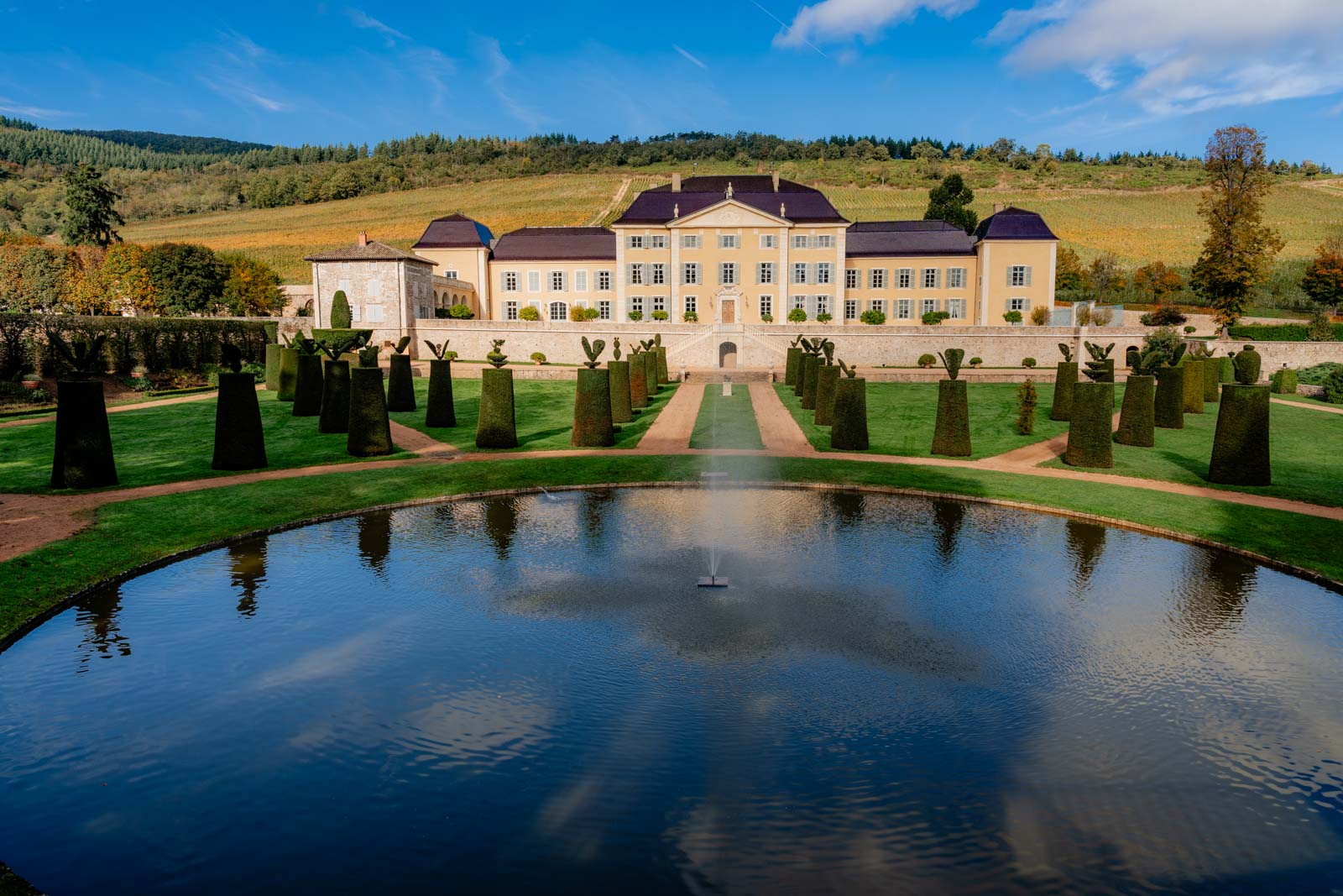 Chateau de la Chaize on our Beaujolais itinerary