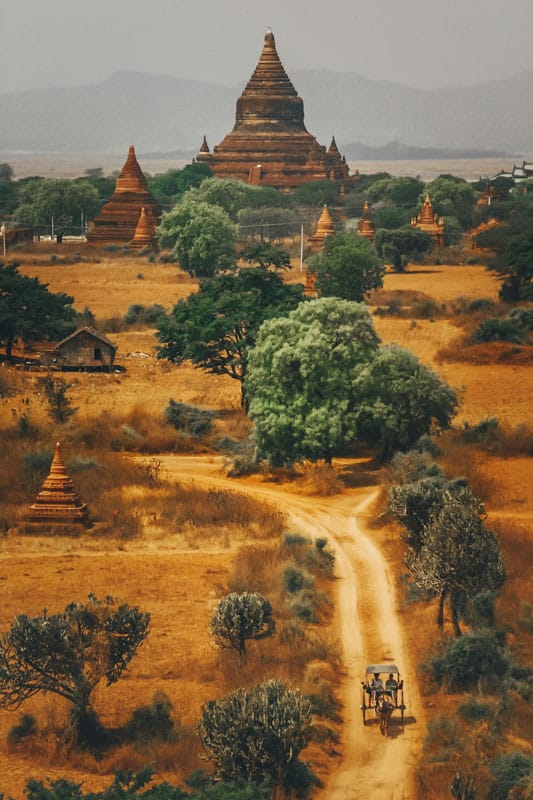 The Temples of Bagan in Myanmar