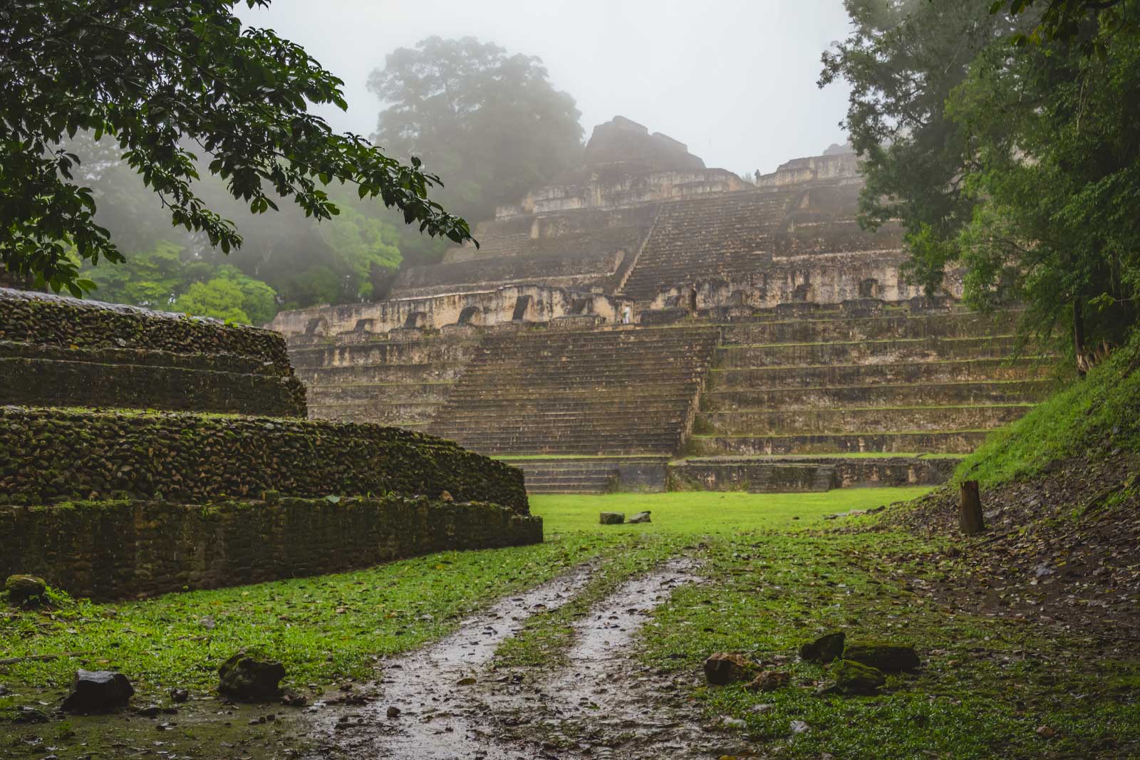 Belize itinerary Caracol Temple